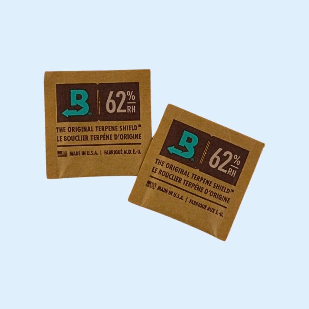 BOVEDA Hygro-Pack zur Fermentierung und Lagerung von Kräutern bei 62 % Luftfeuchtigkeit
